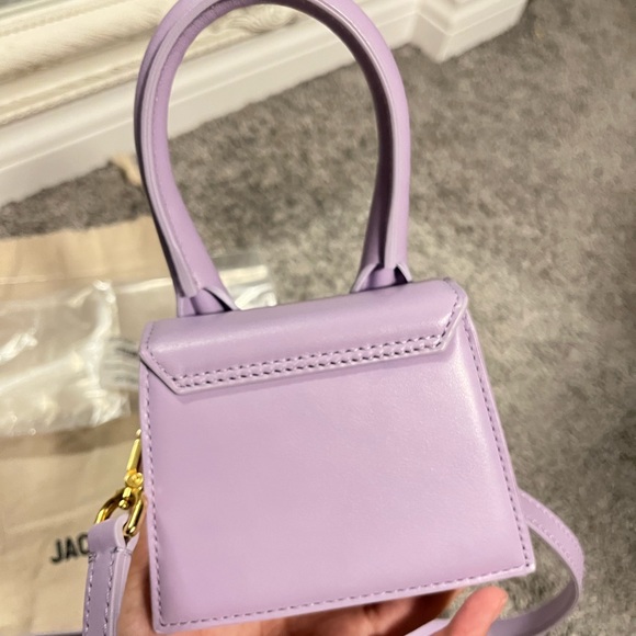 ❌SOLD Jacquemus le chequito in purple - Picture 3 of 9